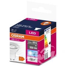 Led_value- żarówka par16   4,5W =50w 3000K 36° 230V GU10