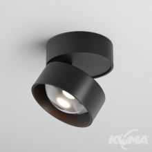 Lens oprawa natynkowa led 12W 3000K czarna