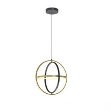 Loria oprawa wisząca led 26W 3000K 3000lm czarna 