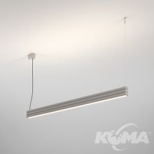 Ribby oprawa wisząca led 16,5W 3000K 1225lm szara