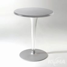 Toptop stolik  d60cm h72cm aluminiowy