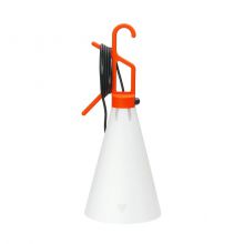 May day lampa stojąca 1x60W E27 230V biała/pomarańczowy
