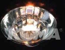 ---^stropowa oprawa okrągła cięty kryształ 40W G9 chrom