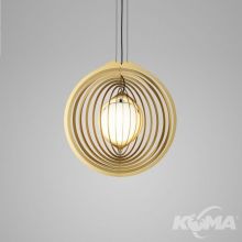 SOIREE_RC lampa wisząca złota 1x20W LED E27