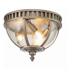 Halleron plafon 3xE14 9W IP44 oksydowany brąz