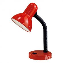 Basic lampa stołowa 1x40W E27 230V czerwona