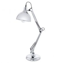 Borgillio lampa stołowa 1x60W E27 230V chrom