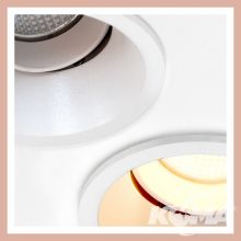 Hollow_8 oprawa wpuszczana 10,5W led 4000K 41° ściemnianie dali biały