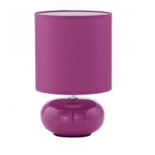 Trondio stolowa lampka 40W E14 purple