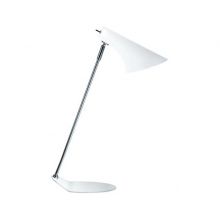 Vanila lampa stołowa biała 40W E14 